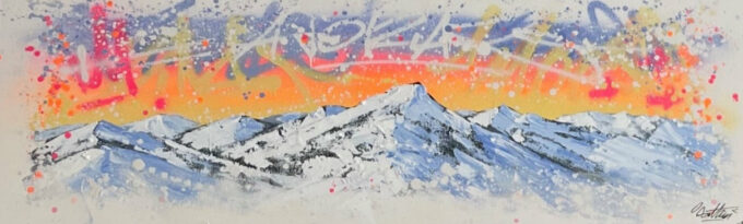 Œuvre contemporaine unique, liosettini art, Avoride n 11