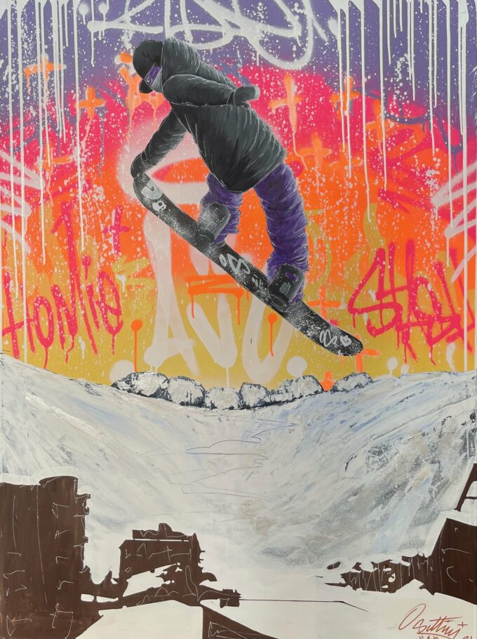 Artiste peintre contemporain, liosettini art, Avoride n°6