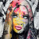 Peinture au couteau, liosettini art, Beauty Cherie