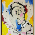 Peinture abstraite moderne, liosettini art, Crown Goal