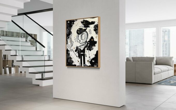 Œuvre d’art unique, liosettini art, KING'S DRIVE