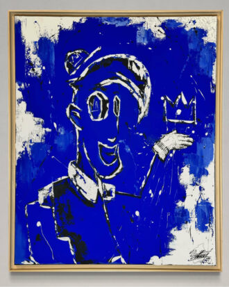 Création artistique en live, liosettini art,,Klein Kid