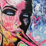 Œuvre d’art unique, liosettini art, Tell me what you trully Desire