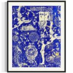 Tableau contemporain coloré, liosettini art, The Sky's Course EA