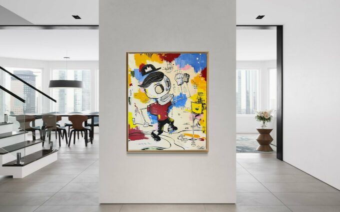 Création artistique en live, liosettini art, TIGER 97