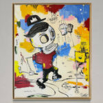 Œuvre contemporaine unique, liosettini art, Tiger 97