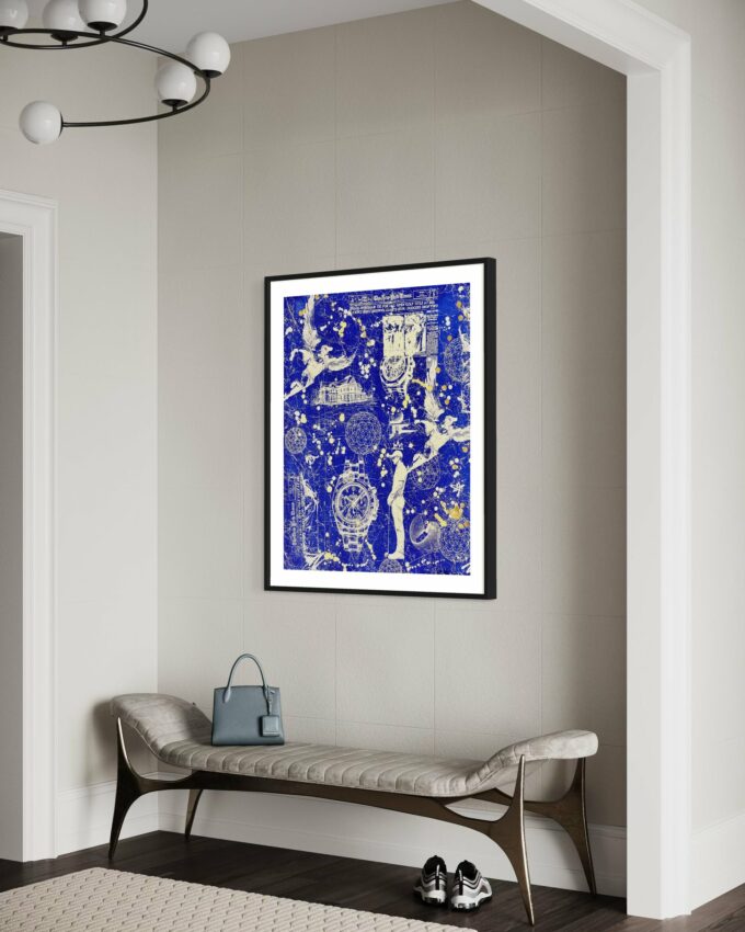 The_skys_course_EA3 Œuvre d’art unique, liosettini art, THE SKY'S COURSE - EA